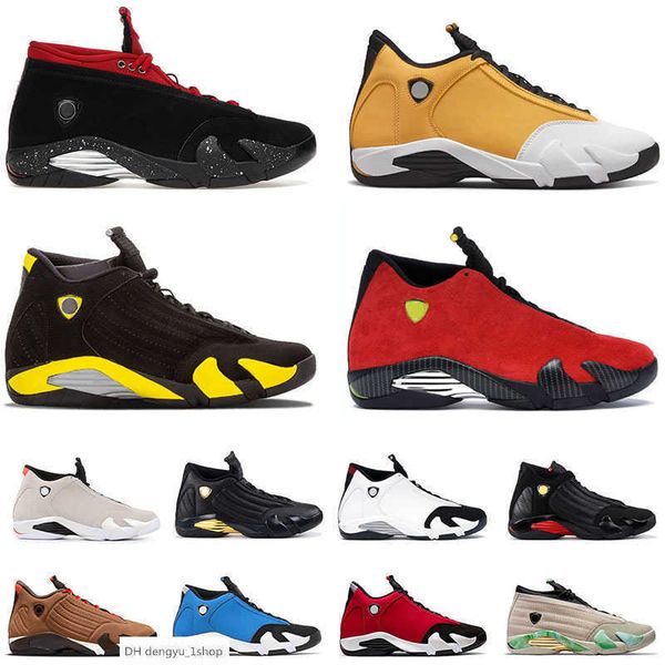 2022 new arrival jumpman 14 14s xiv mens designer basketball shoes ginger retro reverse ferrar yellow gym red toro blue thunder sports jorda, Black 
2022 new arrival jumpman 14 14s xiv mens designer basketball shoes ginger retro reverse ferrar yellow gym red toro blue thunder sports jorda, Black