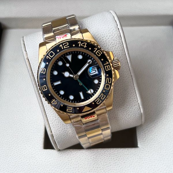 designer gold men's watch movement waterproof luminous 40mm automatic 2813 mechanical 904l stainless steel strap sapphire mirror calend, Slivery;brown
designer gold men's watch movement waterproof luminous 40mm automatic 2813 mechanical 904l stainless steel strap sapphire mirror calend, Slivery;brown