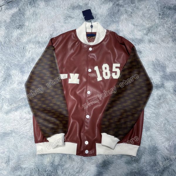xinxinbuy men designer coat baseball jacket national flag leather flight puffer cotton long sleeve women brown black white khaki m-2xl, Black;brown
xinxinbuy men designer coat baseball jacket national flag leather flight puffer cotton long sleeve women brown black white khaki m-2xl, Black;brown