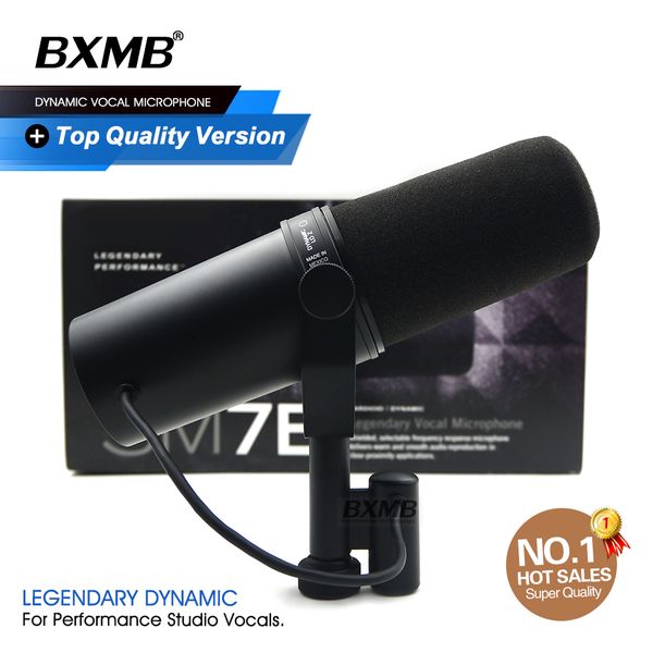 microphones professional cardioid dynamic sm7b microphone studio selectable frequency response mic for live vocals recording performance 221
microphones professional cardioid dynamic sm7b microphone studio selectable frequency response mic for live vocals recording performance 221