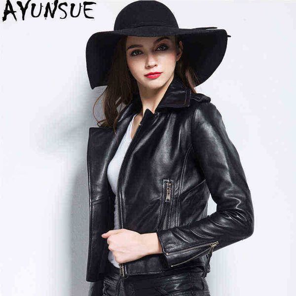 ayunsue real leather jacket woman spring 2020 sheepskin jacket female jacket women vintage biker jackets clothing chaqueta mujer j220727, Black
ayunsue real leather jacket woman spring 2020 sheepskin jacket female jacket women vintage biker jackets clothing chaqueta mujer j220727, Black