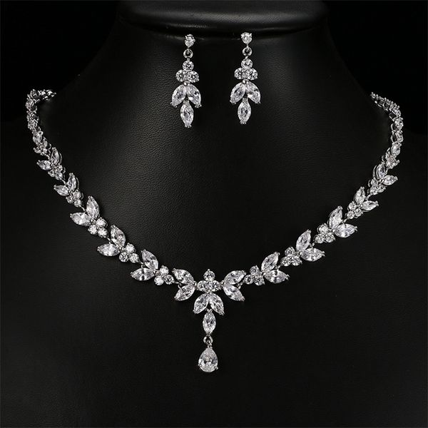 wedding jewelry sets emmaya exquisite for women party accessories cubic zircon stud earrings necklace gift 221115, Slivery;golden
wedding jewelry sets emmaya exquisite for women party accessories cubic zircon stud earrings necklace gift 221115, Slivery;golden