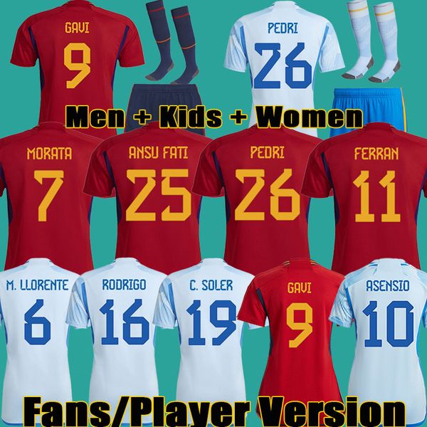 2022 spain soccer jerseys pedri rodri torres morata gavi football shirt ansu fati koke azpilicueta 28178 men kits kids asensio women equipme, Black;yellow
2022 spain soccer jerseys pedri rodri torres morata gavi football shirt ansu fati koke azpilicueta 28178 men kits kids asensio women equipme, Black;yellow
