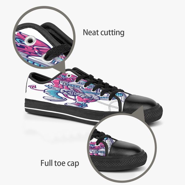 custom shoes classic canvas low cut skateboard casual triple black accept customization uv printing low mens womens sports sneakers breathab
custom shoes classic canvas low cut skateboard casual triple black accept customization uv printing low mens womens sports sneakers breathab