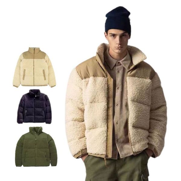 designer mens jacket womens winter fleece north jackets faux shearling outerwear coats men warm thick coat face, Black;brown
designer mens jacket womens winter fleece north jackets faux shearling outerwear coats men warm thick coat face, Black;brown