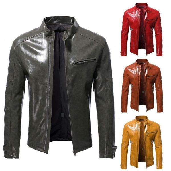men's fur faux fur spring and autumn european and american men pu leather collar punk motorcycle leather jacket handsome jacket trend 2, Black
men's fur faux fur spring and autumn european and american men pu leather collar punk motorcycle leather jacket handsome jacket trend 2, Black