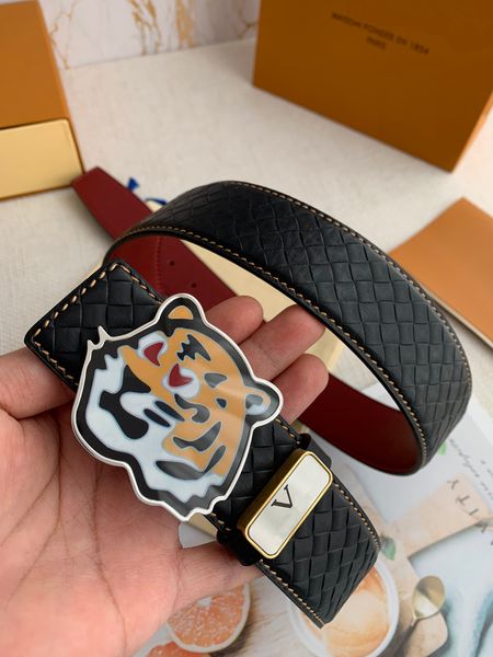 designer mens leather belts casual l waistband womens fashion brand tiger head buckle l belt ladies ceinture girdle, Black;brown
designer mens leather belts casual l waistband womens fashion brand tiger head buckle l belt ladies ceinture girdle, Black;brown