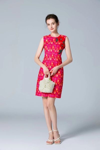 dresses french elegance stereoscopic flower beaded slim fit spring shorts rose sleeveless plaid dress, Black;gray
dresses french elegance stereoscopic flower beaded slim fit spring shorts rose sleeveless plaid dress, Black;gray