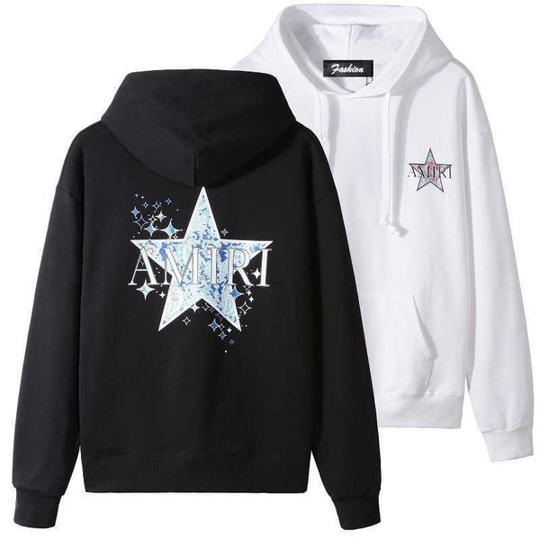 men hoody fashion amri hoodie designer cotton dazzling dance five-pointed star letter youth sweater trendy loose casual plus velvet sweatshi, Black
men hoody fashion amri hoodie designer cotton dazzling dance five-pointed star letter youth sweater trendy loose casual plus velvet sweatshi, Black