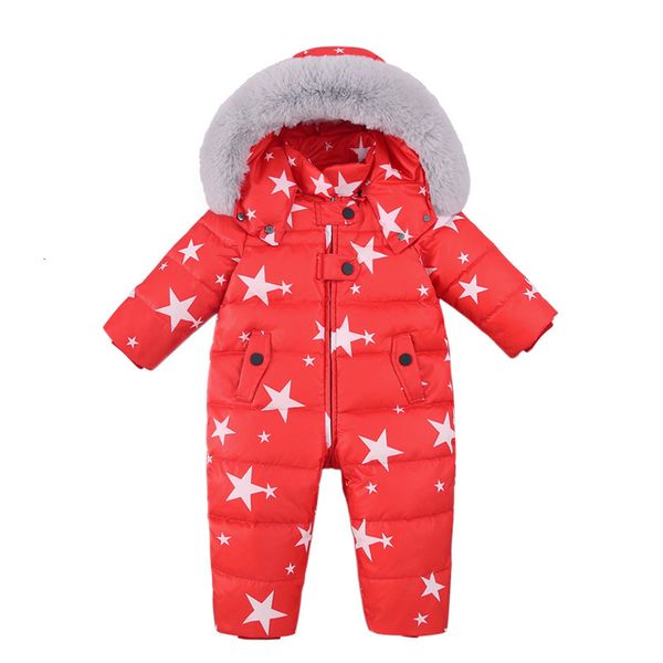 rompers 30 degrees winter kids onepiece down jacket baby down jumpsuit boy waterproof ski suit girl's warm winter clothing plus velvet, Blue
rompers 30 degrees winter kids onepiece down jacket baby down jumpsuit boy waterproof ski suit girl's warm winter clothing plus velvet, Blue