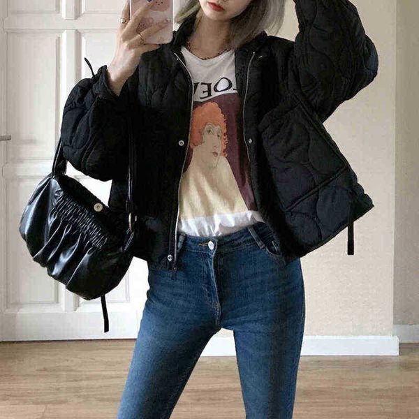 2022 winter women hoodies jacket black cropped jacket warm parka crop streetwear female long sleeves j220727
2022 winter women hoodies jacket black cropped jacket warm parka crop streetwear female long sleeves j220727