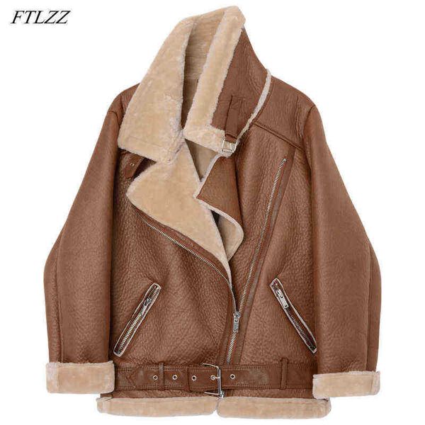 ftlzz new winter women lamb wool jackets fur collar zipper parka warm thick outerwear faux lamb leather jacket leather jacket j220727, Black
ftlzz new winter women lamb wool jackets fur collar zipper parka warm thick outerwear faux lamb leather jacket leather jacket j220727, Black