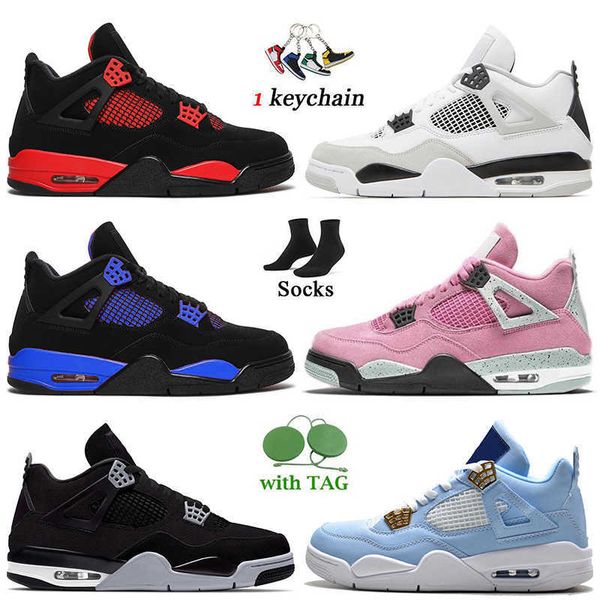 red blue thunder 4s basketball shoes with socks jumpman 4 military black cat canvas university pink white oreo starfish sail size 36-47
red blue thunder 4s basketball shoes with socks jumpman 4 military black cat canvas university pink white oreo starfish sail size 36-47