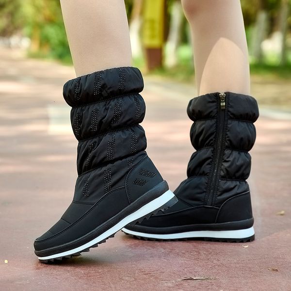 boots winter women large size female cotton shoes outer wear plus velvet waterproof keep warm high-woman's snow 221114, Black
boots winter women large size female cotton shoes outer wear plus velvet waterproof keep warm high-woman's snow 221114, Black