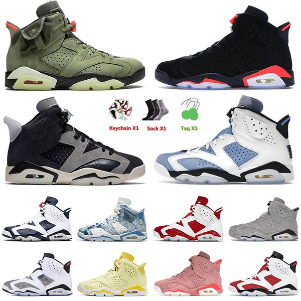 2023 arrival black infrared basketball shoes 6 6s vi cactus jack unc tech chorme toro washed denim british khaki men women trainers sneakers, White;red
2023 arrival black infrared basketball shoes 6 6s vi cactus jack unc tech chorme toro washed denim british khaki men women trainers sneakers, White;red