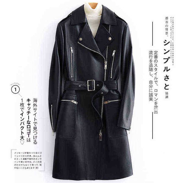 lautaro autumn black long faux leather jacket women with many pockets zipper belt lapels spring leather trench coat for women j220727
lautaro autumn black long faux leather jacket women with many pockets zipper belt lapels spring leather trench coat for women j220727