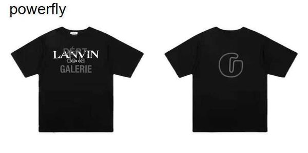 men's t-shirts designer lanvins black men's women's short sleeve fashion streetwear t-shirt, White;black
men's t-shirts designer lanvins black men's women's short sleeve fashion streetwear t-shirt, White;black