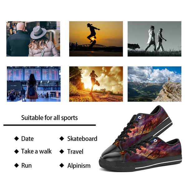 men stitch shoes custom sneakers hand paint canvas women fashions black white low cut breathable walking jogging trainers
men stitch shoes custom sneakers hand paint canvas women fashions black white low cut breathable walking jogging trainers