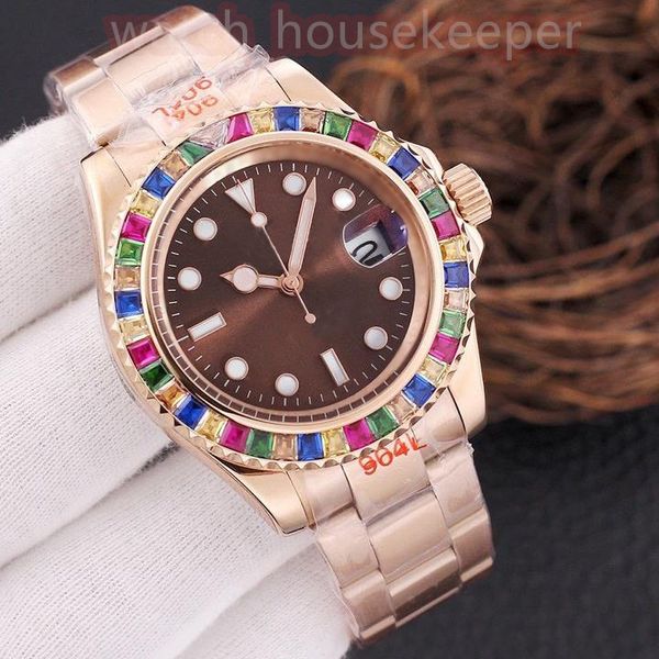 u1diamond inlaid men's watch 42mm stainless steel 904l color diamond bezel waterproof calendar fashion watch, Slivery;brown
u1diamond inlaid men's watch 42mm stainless steel 904l color diamond bezel waterproof calendar fashion watch, Slivery;brown