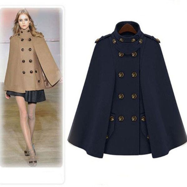 womens wool fashion long jacket lapel trench coat overcoat winter abrigos mujer outerwear women elegant winter army coats, Black
womens wool fashion long jacket lapel trench coat overcoat winter abrigos mujer outerwear women elegant winter army coats, Black