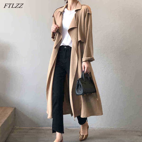 ftlzz spring new office ladies vintage england long windbreaker jacket casual sharpen slim solid kaki trell jacket women j220727, Black
ftlzz spring new office ladies vintage england long windbreaker jacket casual sharpen slim solid kaki trell jacket women j220727, Black