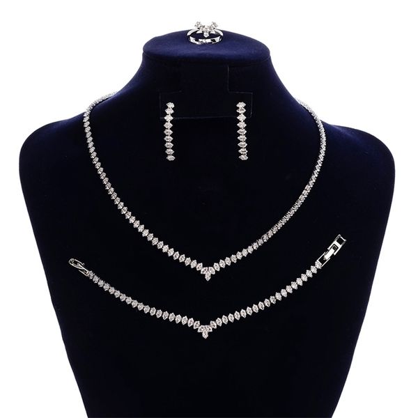 wedding jewelry sets hadiyana simple ladies engagement necklace bracelet ring earring bn8004 ensemble bijoux mariage 221115, Slivery;golden
wedding jewelry sets hadiyana simple ladies engagement necklace bracelet ring earring bn8004 ensemble bijoux mariage 221115, Slivery;golden