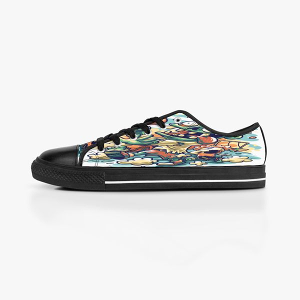 men women diy custom shoes low canvas skateboard sneakers triple black customization uv printing sports sneakers xuebi 165-1
men women diy custom shoes low canvas skateboard sneakers triple black customization uv printing sports sneakers xuebi 165-1