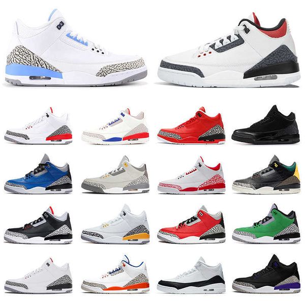 3 3s jumpman fragment mens womens basketball shoes iii unc knicks rivals varsity royal men sports sneakers trainers size 36-47 jordas, Black
3 3s jumpman fragment mens womens basketball shoes iii unc knicks rivals varsity royal men sports sneakers trainers size 36-47 jordas, Black