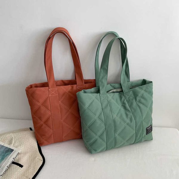 shopping bags ins large capacity embroidered thread lingge handbag fashion autumn and winter simple oxford cloth shoulder bag printable 2209
shopping bags ins large capacity embroidered thread lingge handbag fashion autumn and winter simple oxford cloth shoulder bag printable 2209