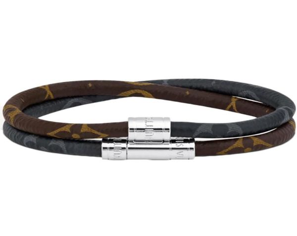 designer charm jewelry vintage double leather bracelets classic luxury men and women quality fashion exquisite charm bracelet 6896469, Black
designer charm jewelry vintage double leather bracelets classic luxury men and women quality fashion exquisite charm bracelet 6896469, Black