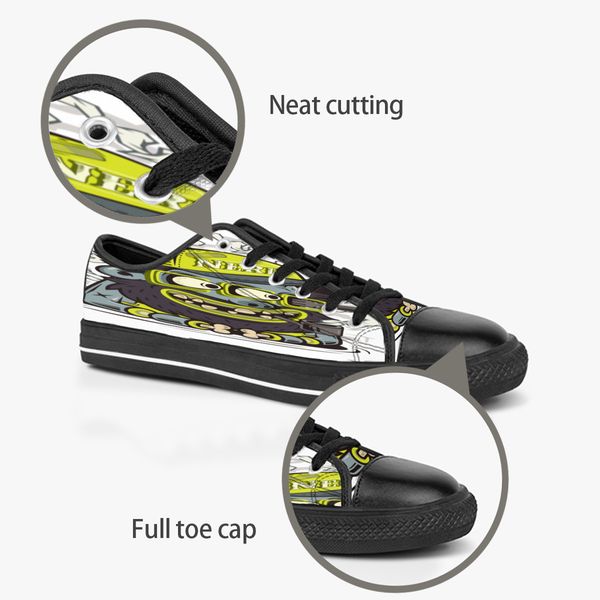 custom shoes classic canvas low cut skateboard casual triple black accept customization uv printing low mens womens sports sneakers breathab
custom shoes classic canvas low cut skateboard casual triple black accept customization uv printing low mens womens sports sneakers breathab