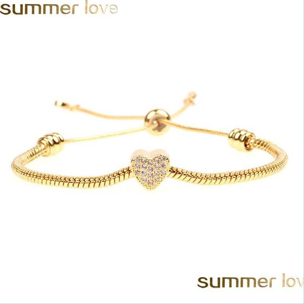 charm bracelets adjustable heart bracelets bangles for lady women cubic zirconia bracelet charm rose gold sier color fashion party j dhuk5, Golden;silver
charm bracelets adjustable heart bracelets bangles for lady women cubic zirconia bracelet charm rose gold sier color fashion party j dhuk5, Golden;silver
