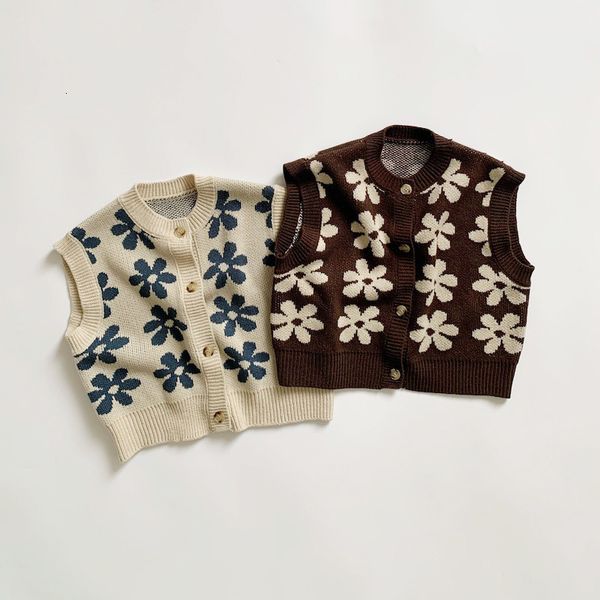 pullover autumn baby knit vest retro flower sleeveless garment kids cardigan for girls boy sweater children clothing fashion baby clothes 22, Blue
pullover autumn baby knit vest retro flower sleeveless garment kids cardigan for girls boy sweater children clothing fashion baby clothes 22, Blue