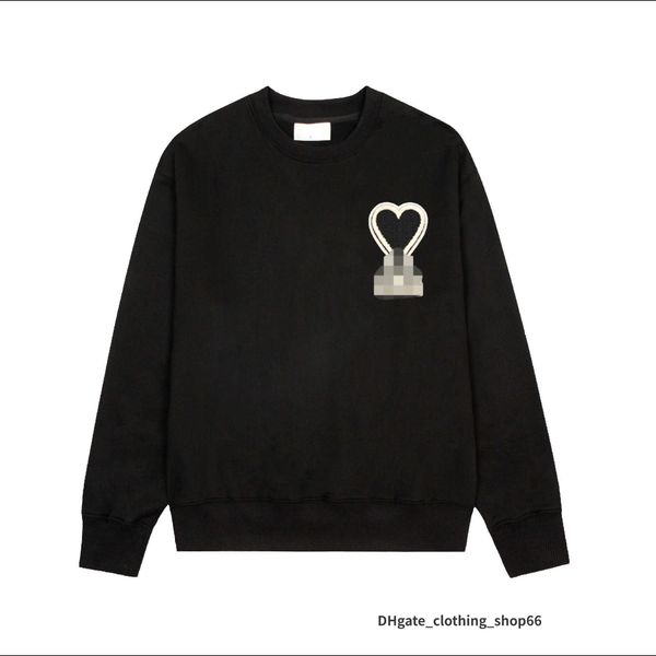 hoodie male and female designers amis paris hooded highs quality sweater embroidered red love winter round neck jumper couple sweatshirts p7, Black
hoodie male and female designers amis paris hooded highs quality sweater embroidered red love winter round neck jumper couple sweatshirts p7, Black