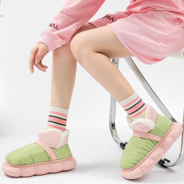 boots waterproof winter shoes women furry female snow fashion retor mixed color round toe down cloth woman ankle boot 221114, Black
boots waterproof winter shoes women furry female snow fashion retor mixed color round toe down cloth woman ankle boot 221114, Black