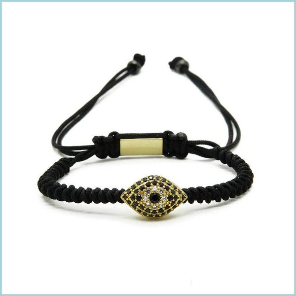 charm bracelets high grade black cz big turkish lucky eye mens fashion jewelry wholesale 10pcs/lot mix colors cord braided bracelets dhvsl, Golden;silver
charm bracelets high grade black cz big turkish lucky eye mens fashion jewelry wholesale 10pcs/lot mix colors cord braided bracelets dhvsl, Golden;silver