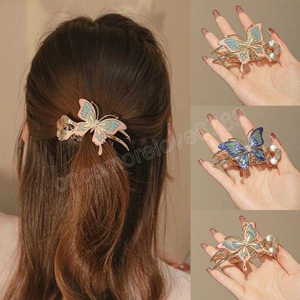 hair claw for women butterfly barrettes imitation pearl alloy hairpin ponytail clip girl fashion headdress hair accessories, Golden;silver
hair claw for women butterfly barrettes imitation pearl alloy hairpin ponytail clip girl fashion headdress hair accessories, Golden;silver