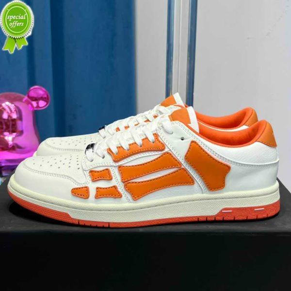 2023 new mens womens casual shoes sneakers skel low luxury trend bone shape upper orange versatile fashion sneakers for men and women, Black
2023 new mens womens casual shoes sneakers skel low luxury trend bone shape upper orange versatile fashion sneakers for men and women, Black