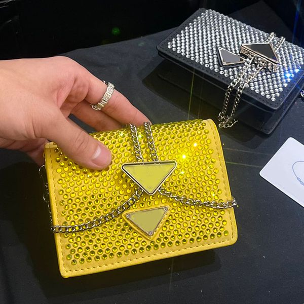 rhinestone mini bag 5a quality chain bags women shoulder clutch bags shimmer lady handbags triangular sequins genuine leather small purse ho
rhinestone mini bag 5a quality chain bags women shoulder clutch bags shimmer lady handbags triangular sequins genuine leather small purse ho