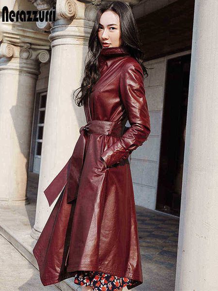 nerazzurri spring asymmetrical wine red pu leather trench coat for women belt elegant luxury designer case clothing fashion 2022 j220727, Black
nerazzurri spring asymmetrical wine red pu leather trench coat for women belt elegant luxury designer case clothing fashion 2022 j220727, Black