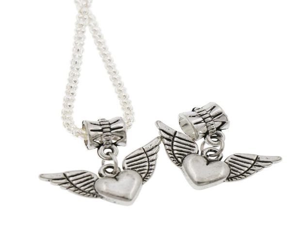 metals angel wing heart big hole beads 100pcslot 218x245mm antique silver fit european charm bracelets jewelry diy b1895261911, Black
metals angel wing heart big hole beads 100pcslot 218x245mm antique silver fit european charm bracelets jewelry diy b1895261911, Black