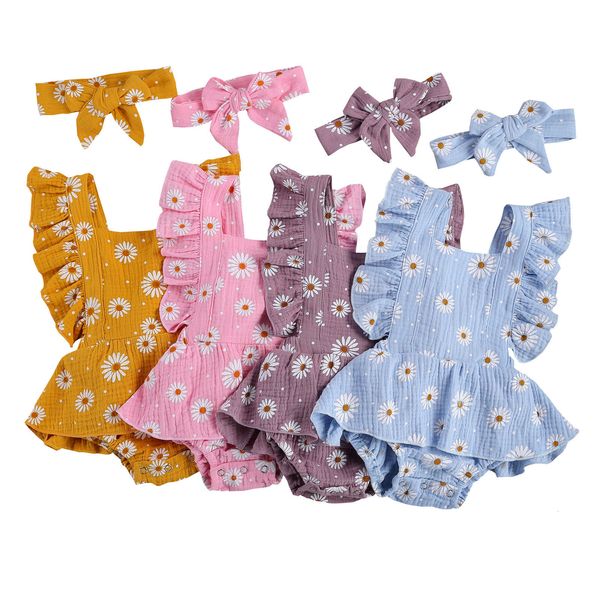 rompers toddler girls daisy romper floral sleeveless pleated crotch buttons summer skirt flouncing bowknot headband 221115, Blue
rompers toddler girls daisy romper floral sleeveless pleated crotch buttons summer skirt flouncing bowknot headband 221115, Blue