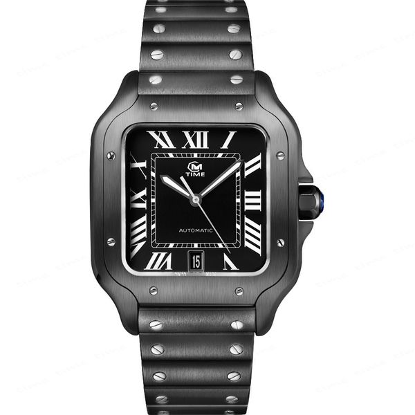 men's business automatic couple watch made of high-quality stainless steel baked blue watch needle sapphire lens deep waterproof fashio, Slivery;brown
men's business automatic couple watch made of high-quality stainless steel baked blue watch needle sapphire lens deep waterproof fashio, Slivery;brown