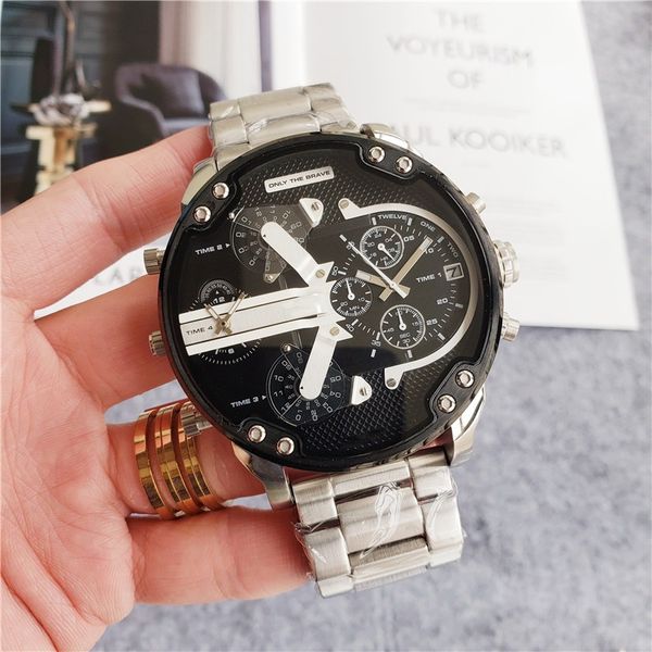 iced out watch men's sports quartz watch all hands can be operated 57mm stainless steel large dial waterproof world time steel belt fol, Slivery;brown
iced out watch men's sports quartz watch all hands can be operated 57mm stainless steel large dial waterproof world time steel belt fol, Slivery;brown
