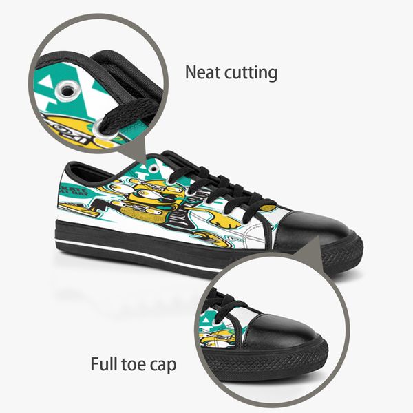 custom shoes classic canvas low cut skateboard casual triple black accept customization uv printing low mens womens sports sneakers breathab
custom shoes classic canvas low cut skateboard casual triple black accept customization uv printing low mens womens sports sneakers breathab