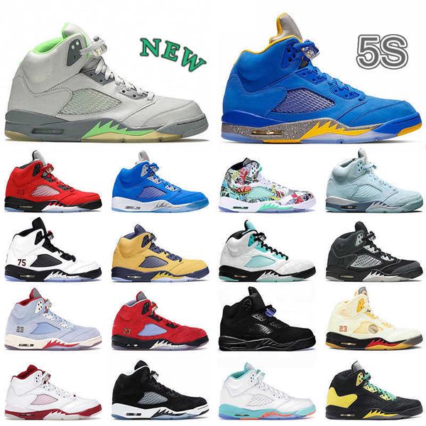 luxury bran a5 jumpman 5 5s mens basketball shoes 2022 easter concord fire red green bean laney blue suede alternate bel what the wings, Black
luxury bran a5 jumpman 5 5s mens basketball shoes 2022 easter concord fire red green bean laney blue suede alternate bel what the wings, Black