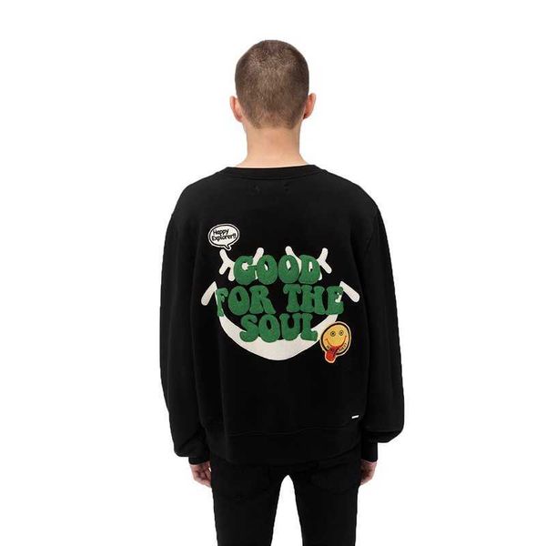 men hoody fashion amri hoodie designer cotton smiley loose pullover sweater high street casual sweatshirt amii star hooded plush thickened, Black
men hoody fashion amri hoodie designer cotton smiley loose pullover sweater high street casual sweatshirt amii star hooded plush thickened, Black