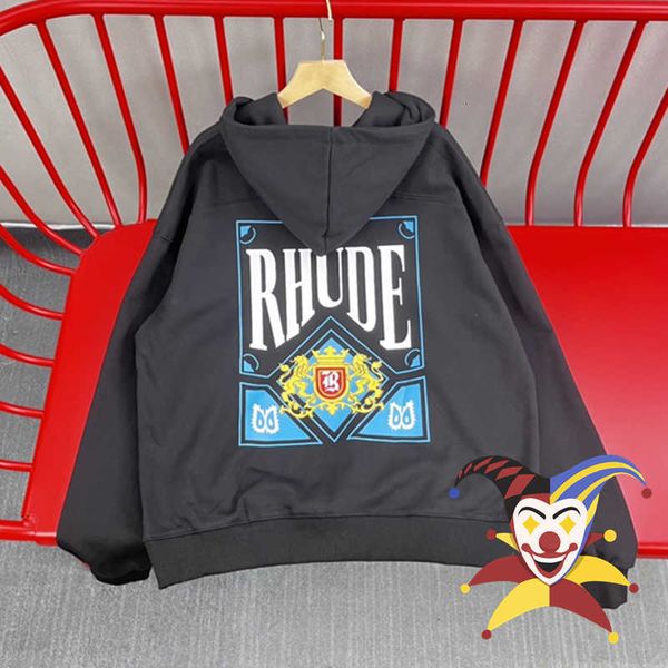 men's hoodies & sweatshirts fleece 2022fw rhude hoodie men women casual pullover 6cnd, Black
men's hoodies & sweatshirts fleece 2022fw rhude hoodie men women casual pullover 6cnd, Black