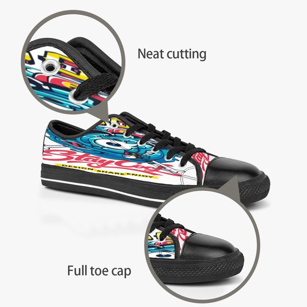 diy custom shoes classic canvas skateboard casual accept triple black customization uv printing low cut mens womens sports sneakers waterpro
diy custom shoes classic canvas skateboard casual accept triple black customization uv printing low cut mens womens sports sneakers waterpro