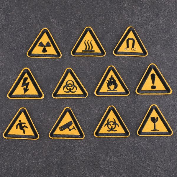notions iron on patch warning embroidered patches appliques sewing clothes stickers garment apparel accessories badge, Black
notions iron on patch warning embroidered patches appliques sewing clothes stickers garment apparel accessories badge, Black